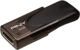 PNY 32GB Attaché 4 USB 2.0 Flash Drive - Black (P-FD32GATT4-GE) 32GB FLASH DRIVE