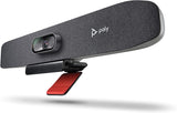 Poly Studio R30 4K Video Conference System (Plantronics) - Camera, Mic, and Speaker Bar for Small Rooms - Presenter Tracking, NoiseBlockAI, Speaker Framing - Plug &amp; Play - Works w/Teams, Zoom &amp; More Small Room (2-5) Poly Studio R30