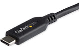StarTech.com 3.3ft/1m USB C to DisplayPort 1.4 Cable - 8K/5K/4K USB Type-C to DP 1.4 Alt Mode Video Adapter Converter - HBR3/HDR/DSC - 8K 60Hz DP Monitor Cable - USB-C/Thunderbolt 3 (CDP2DP141MB) 3.3 feet