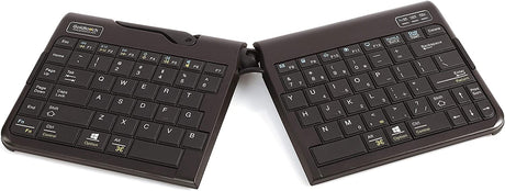 Goldtouch GTP-0044 Go!2 Mobile Keyboard, Portable Foldable Travel Keyboard with USB , Black