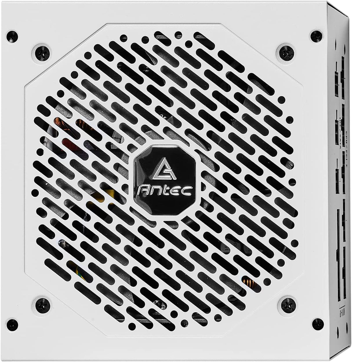 Antec NeoECO Series NE850G M White, 80 Plus Gold Certified, 850W Full Modular with PhaseWave Design, Japanese Caps, Zero RPM Manager, 120 mm Silent Fan, ATX 12V 2.4 &amp; 7-Year Warranty