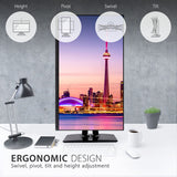 ViewSonic VP2756-2K 27 Inch Premium IPS 1440p Ergonomic Monitor with Ultra-Thin Bezels, Color Accuracy, Pantone Validated, HDMI, DisplayPort and USB Type C for Professional Home and Office 27-Inch 1440p