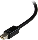 StarTech.com 3 in 1 Mini DisplayPort Adapter - 1080p - Mini DP/Thunderbolt to HDMI/VGA/DVI Splitter for Your Monitor (MDP2VGDVHD) Black Mini DisplayPort (Input)