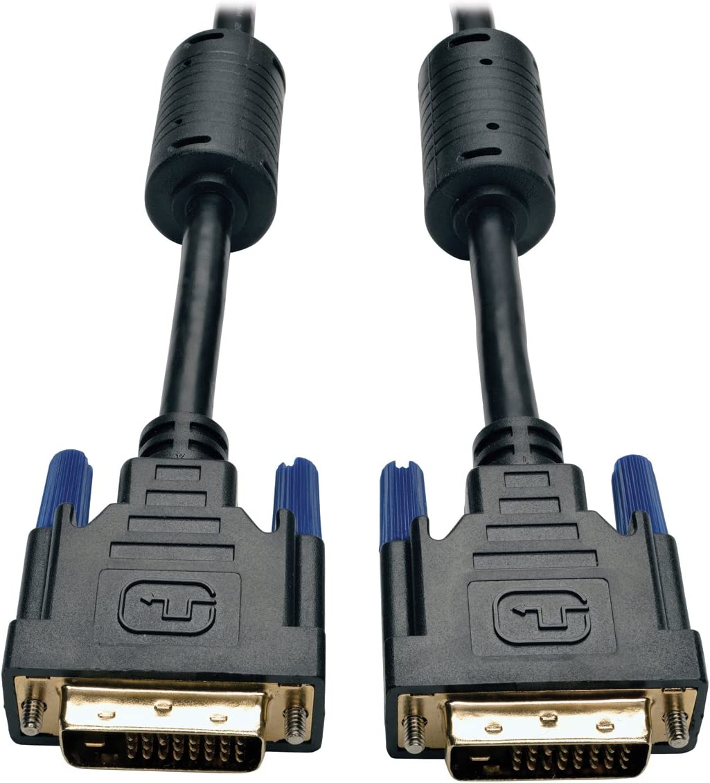 Tripp Lite DVI Dual Link Cable, Digital TMDS Monitor Cable (DVI-D M/M) 25-ft.(P560-025) White 25 ft. Cable