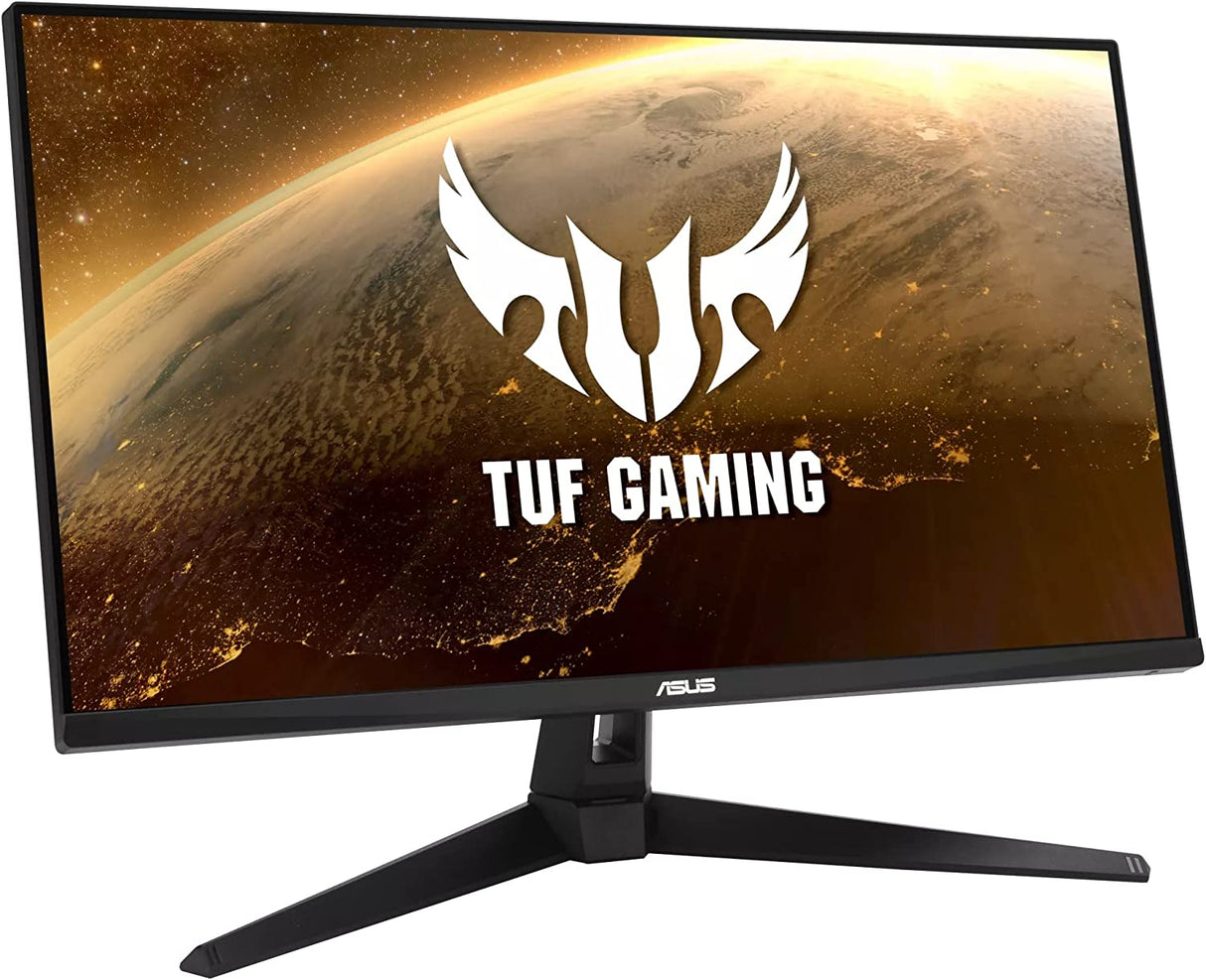 ASUS TUF Gaming VG289Q1A 28 inch HDR Monitor, 4K UHD (3840 x 2160), IPS, Adaptive-Sync/FreeSync, Eye Care, DisplayPort HDMI, DCI-P3 HDR 10, Shadow Boost, Black