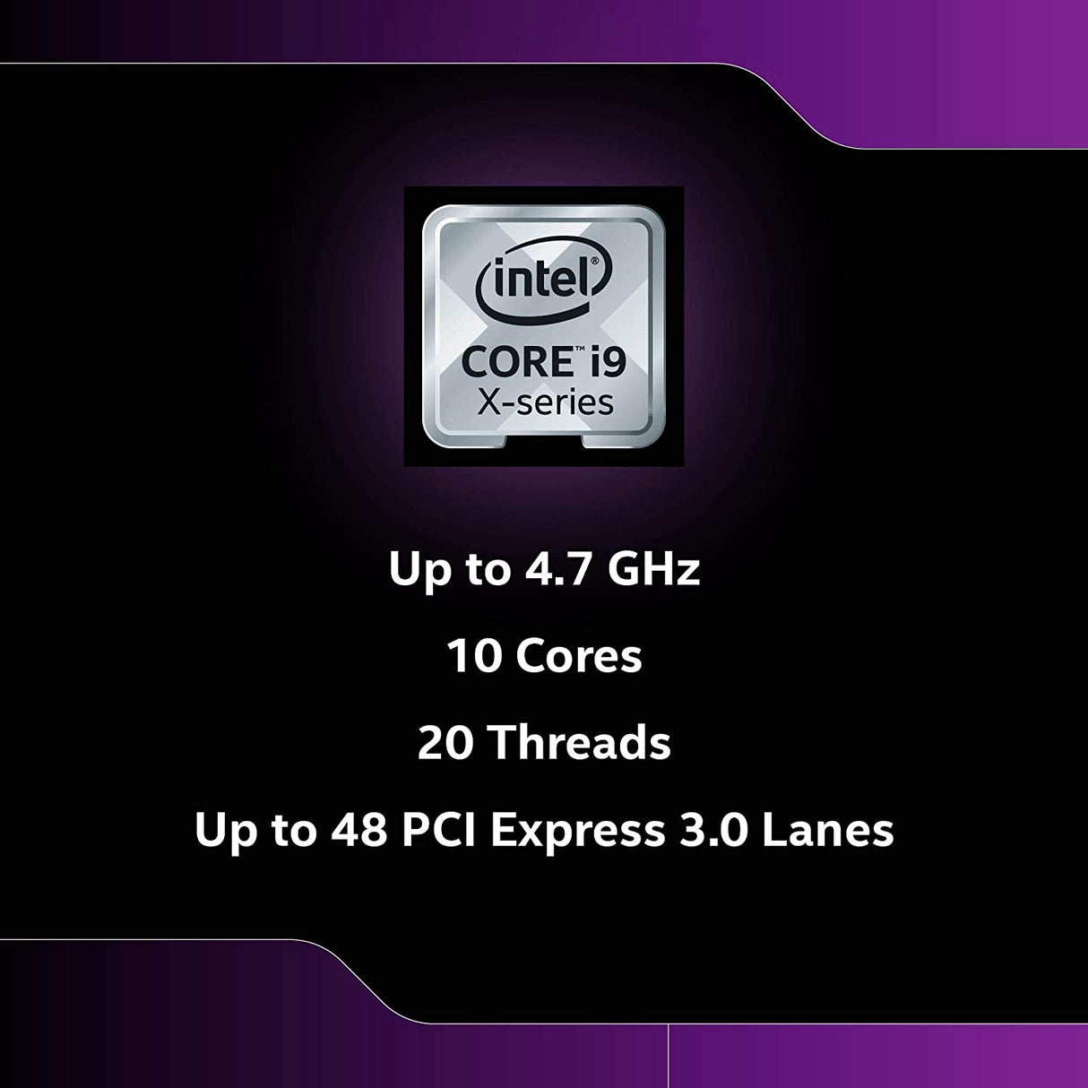 Intel Core i9-10900X Desktop Processor 10 Cores up to 4.7GHz Unlocked LGA2066 X299 Series 165W (BX8069510900X)