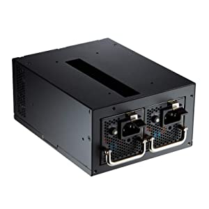 FSP Twins Pro ATX PS2 1+1 Dual Module 500W Efficiency =90% Hot-swappable Redundant Digital Power Supply with Guardian Monitor Software (Twins Pro 500), FSP500-50RAB