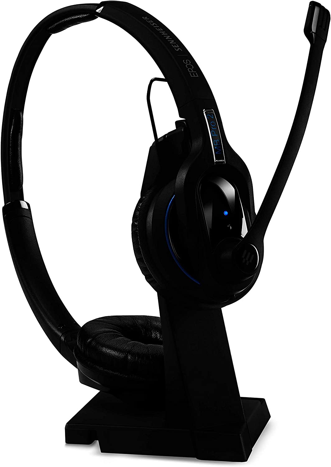 Epos Sennheiser MB Pro 2 UC ML (506046) - Dual-Sided, Dual-Connectivity, Wireless Bluetooth Headset | For Desk/Mobile Phone &amp; Softphone/PC Connection| w/ HD Sound &amp; Major UC Platform Compatibility (Black)