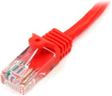 StarTech.com Cat5e Patch Cable with Snagless RJ45 Connectors - 10 ft - Red (45PATCH10RD) 10 ft / 3m Red