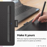 Wacom Intuos Small Bluetooth Graphics Drawing Tablet - Black &amp; Wacom Small Graphics Drawing Tablet 8.3 x 5.7 Inches, Portable Versatile for Students and Creators Black Small Wireless Tablet + Tablet 8.3 x 5.7 Inches