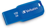 Verbatim 128GB Ergo USB 3.0 Flash Drive – Blue Blue 128GB