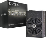 EVGA SuperNOVA 1600 T2 80+ TITANIUM, 1600W ECO Mode Fully Modular NVIDIA SLI and Crossfire Ready 10 Year Warranty Power Supply 220-T2-1600-X1 1600 Watt Supernova