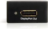 StarTech.com Active HDMI to DisplayPort Converter - 1920 x 1200 - EDID Support - HDMI or DVI to DP Converter (HDMI2DP),Black HDMI to DisplayPort - 1920x1200