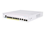 Cisco Business CBS350-8FP-2G Managed Switch | 8 Port GE | Full PoE | 2x1G Combo | Limited Lifetime Protection (CBS350-8FP-2G-NA) 8-port GE / PoE+ / 120W / 2 x GE Uplinks
