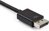 StarTech.com DisplayPort to HDMI VGA Adapter - DP 1.2 HBR2 to HDMI 2.0 (4K 60Hz) or VGA 1080p Converter Dongle - DP to HDMI or VGA Monitor Adapter - Digital Video Display Adapter (DP2VGAHD20)