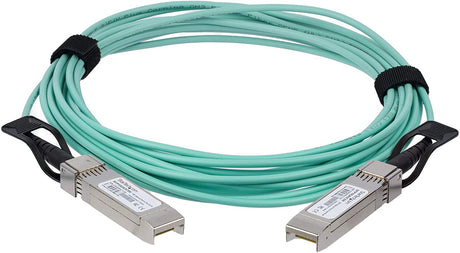 StarTech.com Cisco SFP-10G-AOC5M Compatible 5m/16.4ft 10G SFP+ to SFP+ Active Optical Fiber - 10Gbps SFP Plus/Mini GBIC/Transceiver Module Cable - Firepower ASR1000 (SFP10GAOC5M)