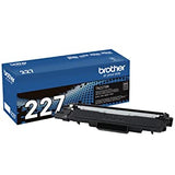 Brother Genuine TN227, TN227BK, High Yield Toner Cartridge, Replacement Black Toner, Page Yield Up to 3,000 Pages, TN227BK, Amazon Dash Available Black 1 Pack Toner