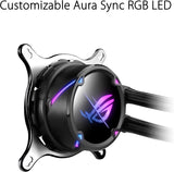 Asus Rog Strix Lc Ii 280 Argb All-in-One Liquid CPU Cooler(Aio) with Aura Sync,