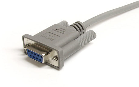 StarTech.com 6ft Straight Through Serial Cable - DB9 M/F (MXT100) Gray - M/F Gray - M/F 6 ft / 2m