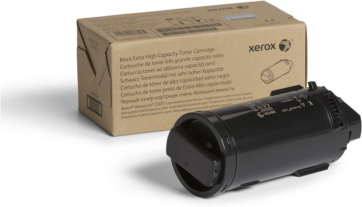 Xerox Genuine Black Extra Capacity Toner-Cartridge 106R03931 - 16900 Pages for Use In VersaLink C605, High Yield