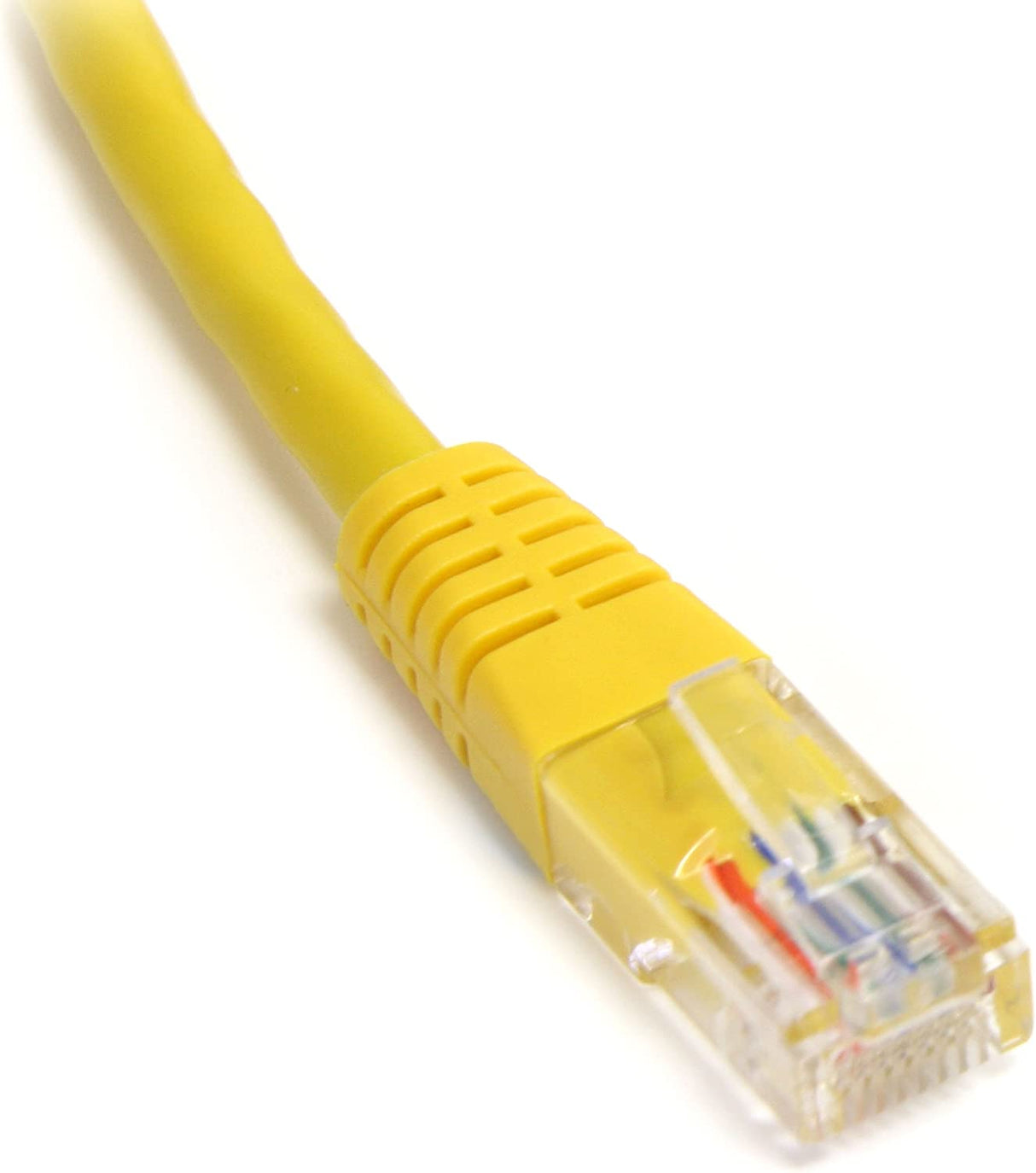 StarTech.com 15 ft Cat5e Patch Cable with Molded RJ45 Connectors - Yellow - Cat5e Ethernet Patch Cable - 15ft UTP Cat 5e Patch Cord (M45PATCH15YL) Yellow 15 ft/4.6 m
