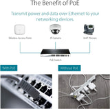 D-Link PoE Switch, 8 Port Ethernet Gigabit Unmanaged Desktop Switch with 4 PoE Ports 68W Budget (DGS-1008P),Black 8-Port PoE Gigabit