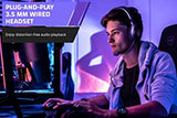 Creative Sound Blaster Blaze V2 Over-Ear Gaming Headset with Detachable Noise-Cancelling Microphone, Volume and Mic Mute Control for PC / Mac / Consoles