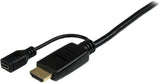 StarTech.com HDMI to VGA Cable - 10 ft / 3m - 1080p - 1920 x 1200 - Active HDMI Cable - Monitor Cable - Computer Cable (HD2VGAMM10) HDMI to VGA Cable - 10ft / 3m Cable