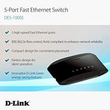Dlink D-Link 5-Port Fast Ethernet Desktop Switch (DES-1005E)