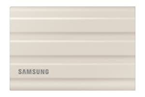 SAMSUNG T7 Shield Portable Solid State Drive USB 3.2 2TB, IP65 Water Resistant, External SSD Compatible with PC / Mac / Android / Gaming Consoles, MUPE2T0K/AM, 2022, Beige Beige 2 TB