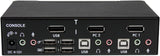 StarTech.com 2 Port DisplayPort KVM Switch - 2560x1600 @60Hz - Dual Port DP USB, Keyboard, Video, Mouse Switch Box w/ Audio for Computers and Monitors (SV231DPUA) DisplayPort 1 Display