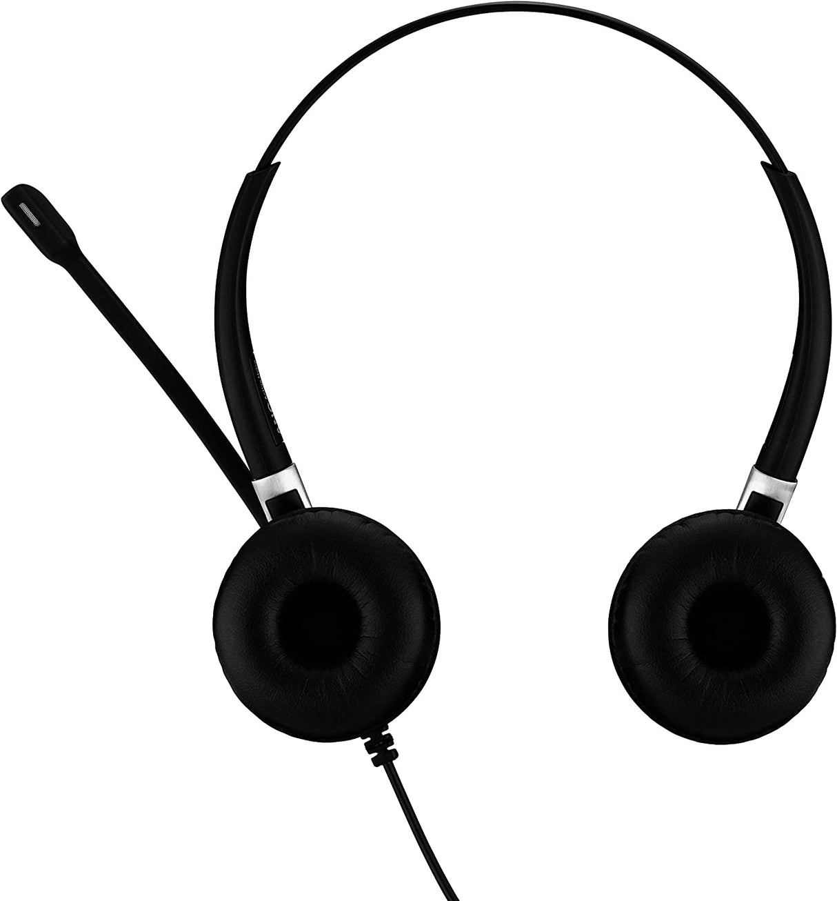 Sennheiser enterprise solution Sennheiser SC 660 ANC USB (508311) - Double-Sided (Binaural) Business Headset | for Skype for Business | with HD Sound, Active Noise Cancellation Microphone, &amp; USB Connector (Black)