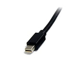 StarTech.com 3ft (1m) Mini DisplayPort Cable - 4K x 2K Ultra HD Video - Mini DisplayPort 1.2 Cable - Mini DP to Mini DP Cable for Monitor - mDP Cord works with Thunderbolt 2 Ports - M/M (MDISPLPORT3) Black 3 ft / 1m