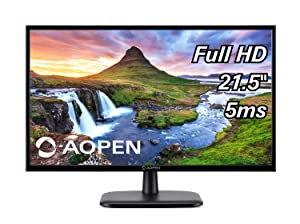 AOPEN 22CV1Q bi 21.5" Full HD (1920 x 1080) VA Monitor for Work or Home (1 x HDMI &amp; VGA Port)