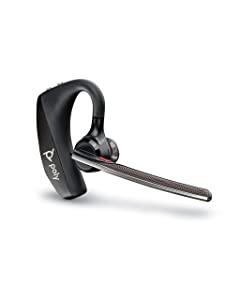 Plantronics by Poly Voyager 5200 Bluetooth Headset - Single-Ear (Mono) Bluetooth Earpiece with Noise Canceling Mic - Cell/Mobile Phone Headset