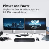 Kensington SD5750T Thunderbolt 4 Docking Station for Microsoft Surface Pro 8 and Surface Laptop Studio (K37899NA) Surface Pro 8 Dock