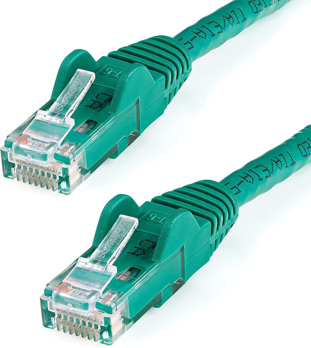 StarTech.com 2ft CAT6 Ethernet Cable - Green CAT 6 Gigabit Ethernet Wire -650MHz 100W PoE++ RJ45 UTP Category 6 Network/Patch Cord Snagless w/Strain Relief Fluke Tested UL/TIA Certified (N6PATCH2GN) Green 2 ft / 0.6 m 1 Pack