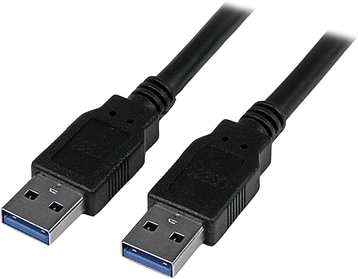 StarTech.com 6 ft / 2m Black SuperSpeed USB 3.0 Cable A to A - USB 3 A (m) to USB 3 A (m) (USB3SAA6BK)