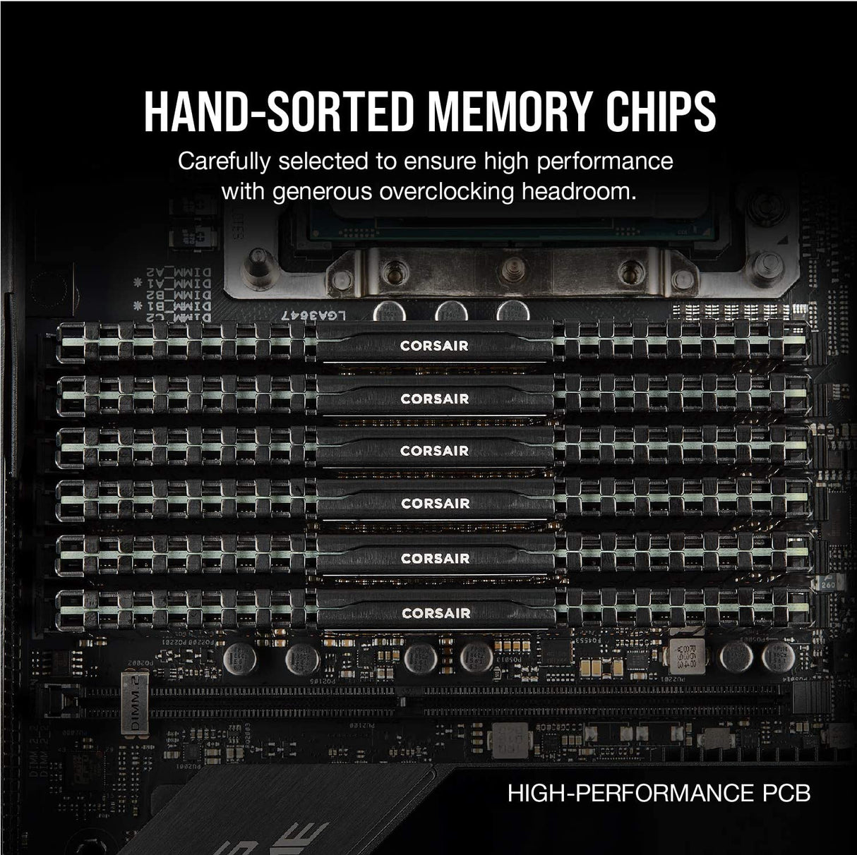 Corsair Vengeance LPX 32GB (2 X 16GB) DDR4 3200 (PC4-25600) C16 1.35V Desktop Memory - Black