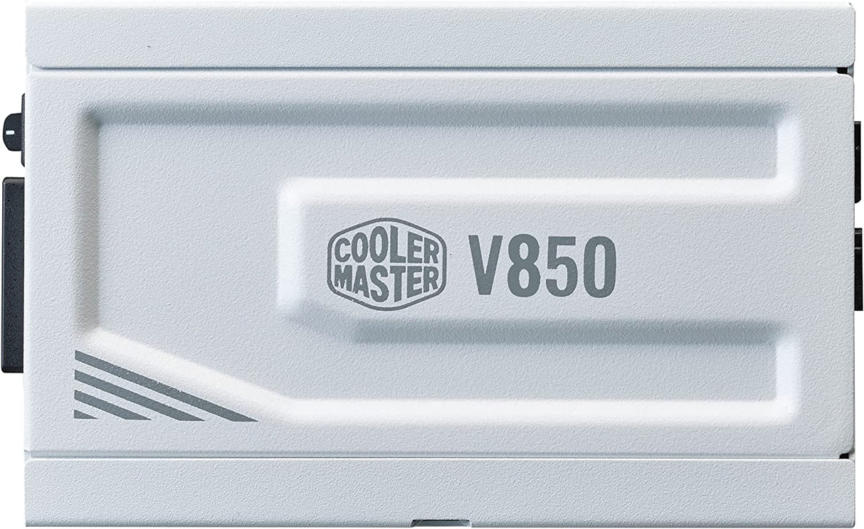 Cooler Master V850 SFX Gold White Edition Full Modular, 850W, 80+ Gold Efficiency, ATX Bracket Included, Quiet FDB Fan, SFX Form Factor, 10 Year Warranty White Edition 850