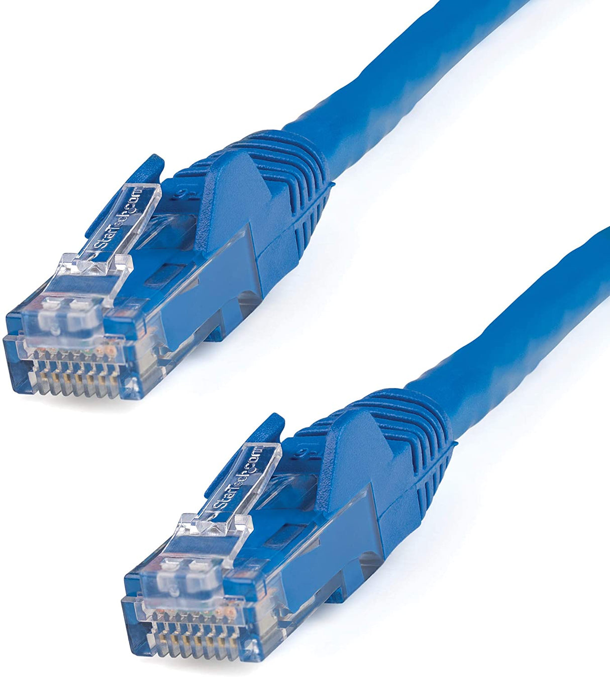 StarTech.com 7 ft. CAT6 Ethernet Cable - 10 Pack - ETL Verified - Blue CAT6 Patch Cord - Snagless RJ45 Connectors - 24 AWG Copper Wire - UTP Ethernet Cable (N6PATCH7BL10PK) Blue 7 ft / 2.1 m 10 Pack