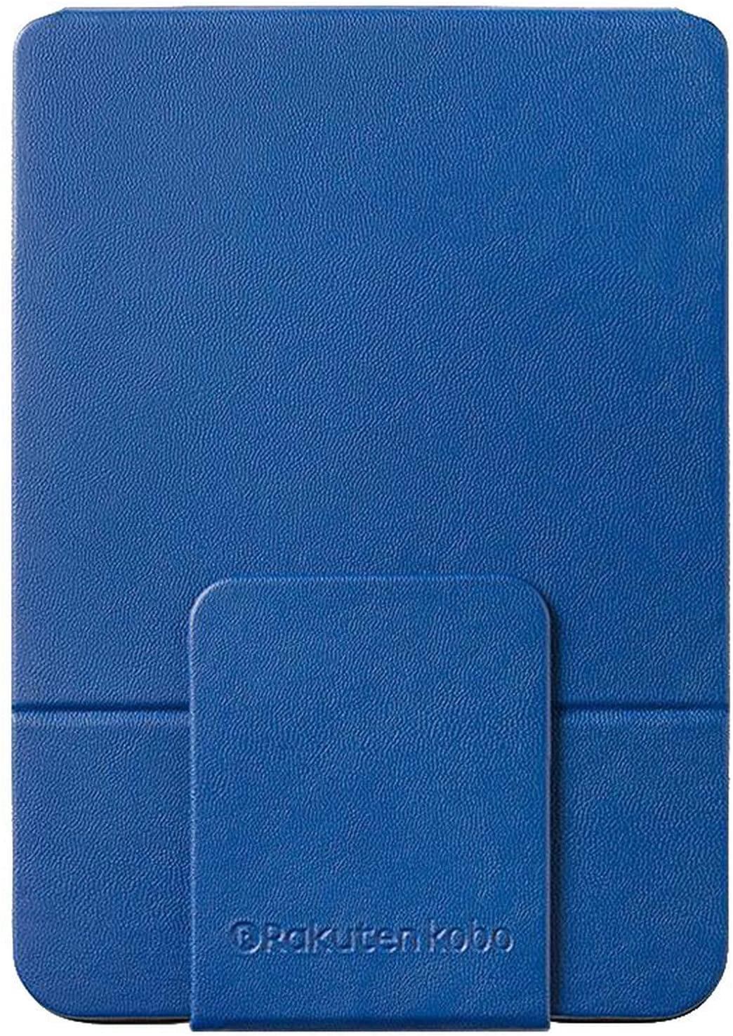Rakuten Kobo Clara HD SleepCover e-Book Reader case Blue 15.2 cm (6") - e-Book Covers (Libro, Blue, Kobo, 15.2 cm (6"), Faux Leather, Clear HD)
