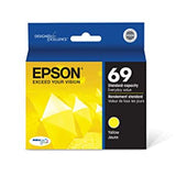 EPSON T069 DURABrite Ultra -Ink Standard Capacity Yellow -Cartridge (T069420-S) for select Epson Stylus and WorkForce Printers Yellow Ink