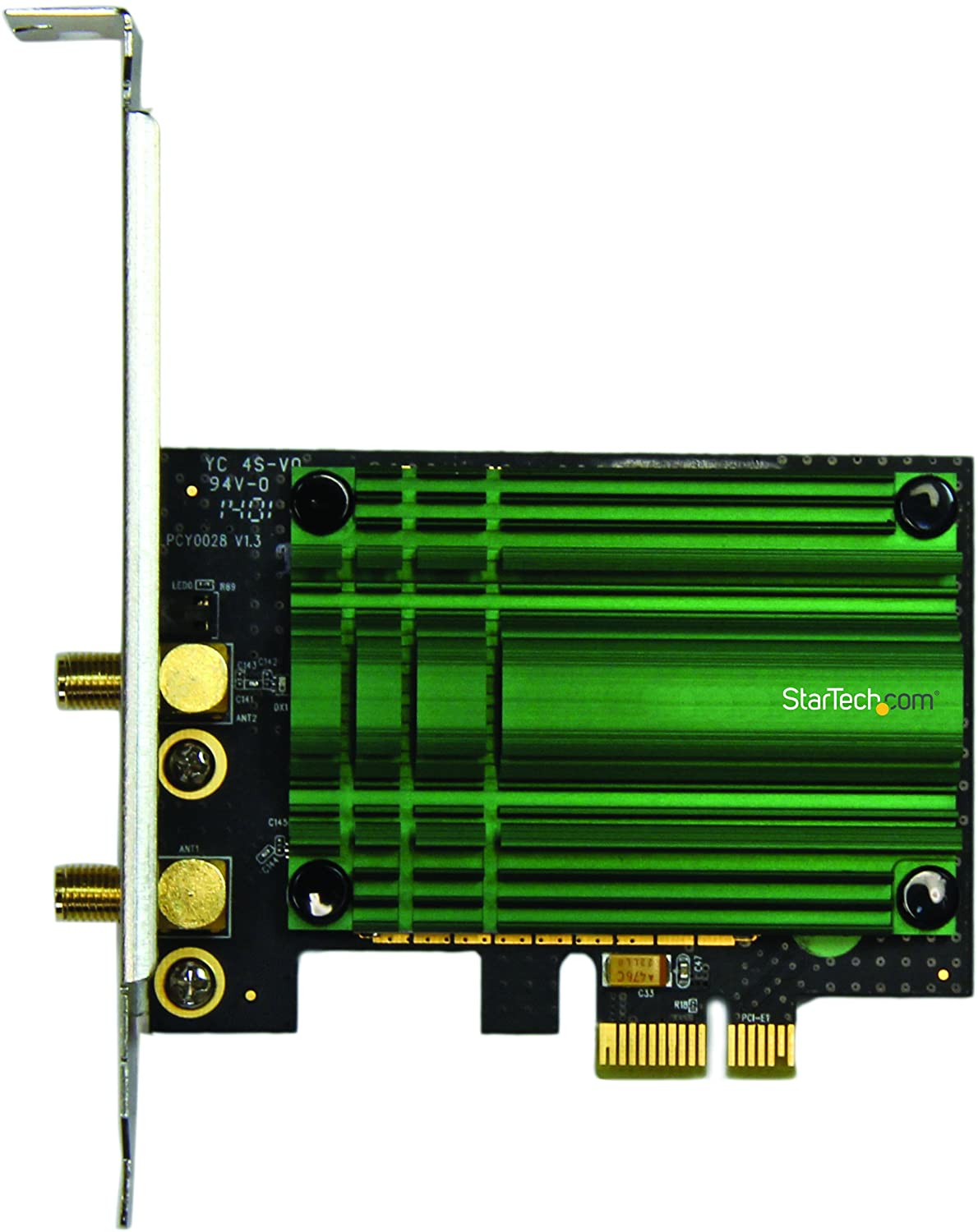 StarTech.com PCI Express AC1200 Dual Band Wireless-AC Network Adapter - PCIe 802.11ac WiFi Card - 2.4 / 5GHz Wireless-AC Card (PEX867WAC22)