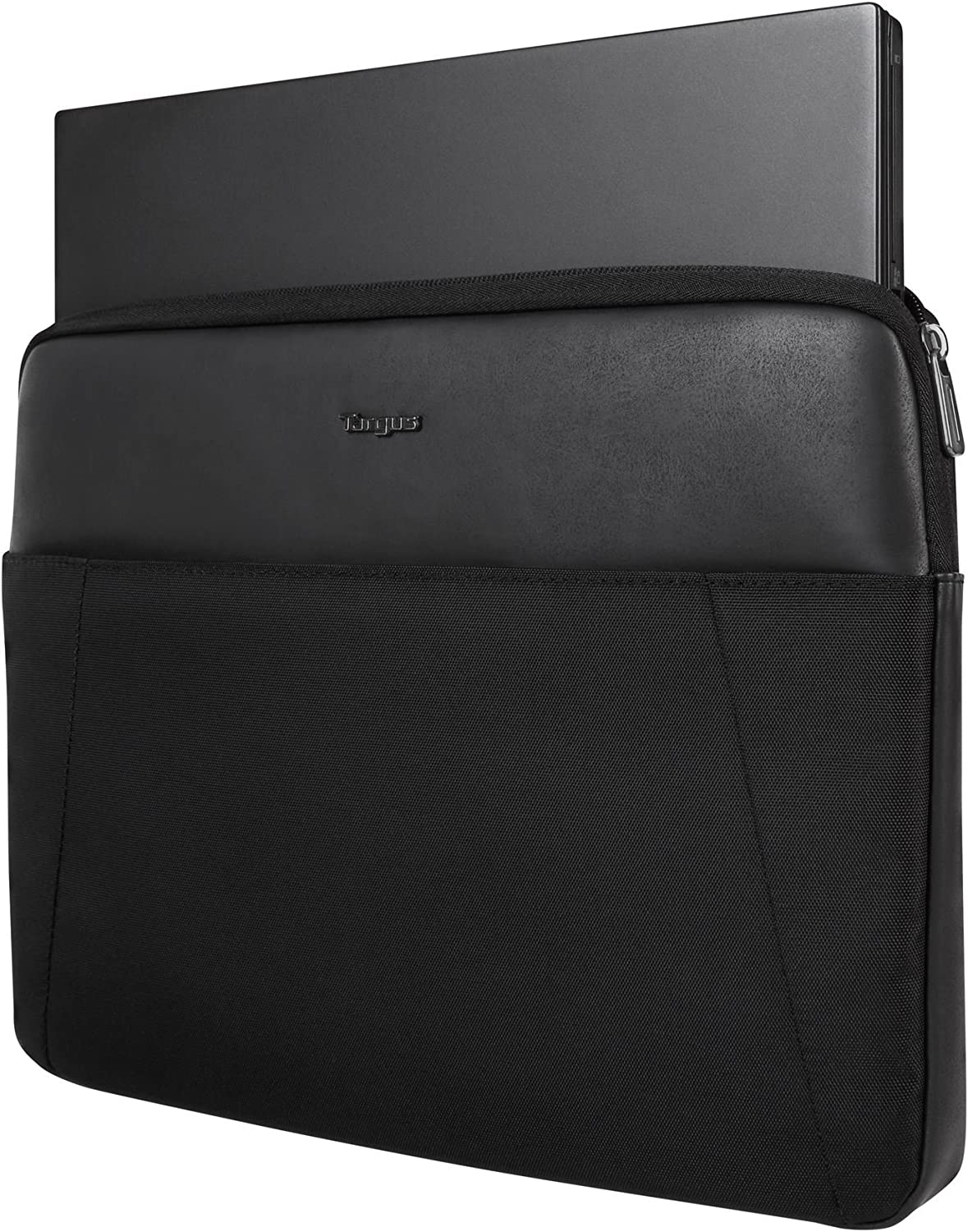 Targus Corporate Traveler Checkpoint-Friendly Professional Business Laptop Sleeve with Durable Water Resistant Nylon, Sternum Strap 14-Inch Laptop, Black (TSS966GL) Sleeve 14 inch
