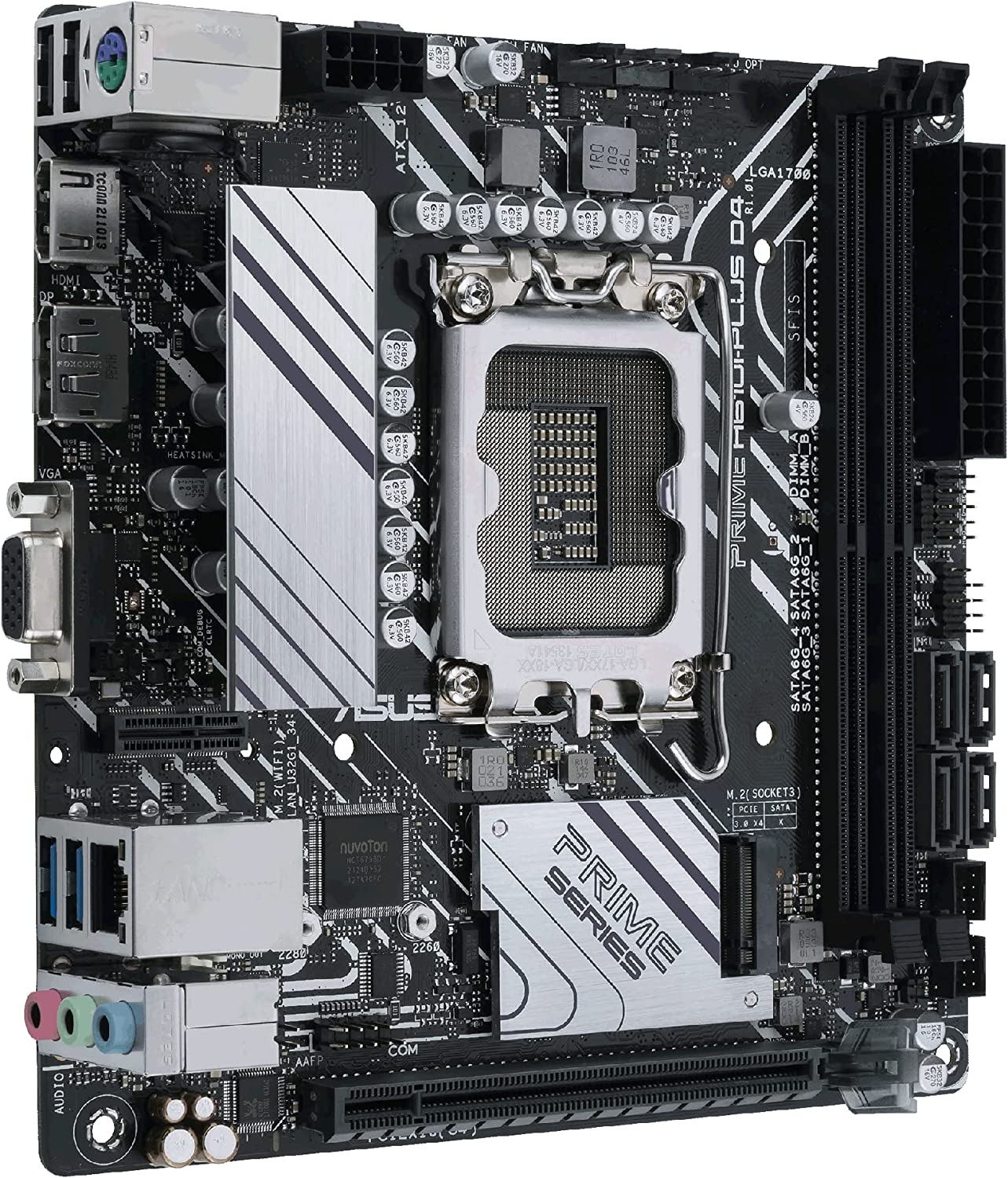 ASUS PRIME H610I-PLUS D4 LGA 1700(Intel 12th Gen&Intel vPro