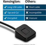Kensington VeriMark Desktop USB Fingerprint Key Reader - Windows Hello, FIDO U2F, FIDO2 (K62330WW) Desktop version