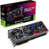 ASUS ROG Strix GeForce RTX® 4090 OC Edition Gaming Graphics Card (PCIe 4.0, 24GB GDDR6X, HDMI 2.1a, DisplayPort 1.4a)