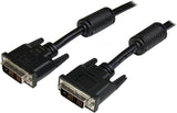 StarTech.com DVI Cable - 25 ft - Single Link - Male to Male Cable - 1920x1200 - DVI-D Cable - Computer Monitor Cable - DVI Cord - DVI to DVI Cable (DVIDSMM25) 25 ft / 7.5m