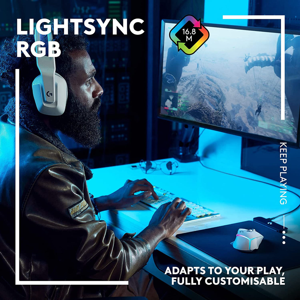 Logitech G502 X PLUS LIGHTSPEED Wireless RGB Gaming Mouse - Optical mouse with LIGHTFORCE hybrid switches, LIGHTSYNC RGB, HERO 25K gaming sensor, compatible with PC - macOS/Windows - Black Black Wireless RGB